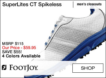 FJ SuperLites CT Spikeless Golf Shoes - CLOSEOUTS