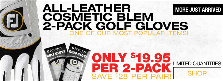 FJ Cosmetic Blem 2-Pack Golf Gloves