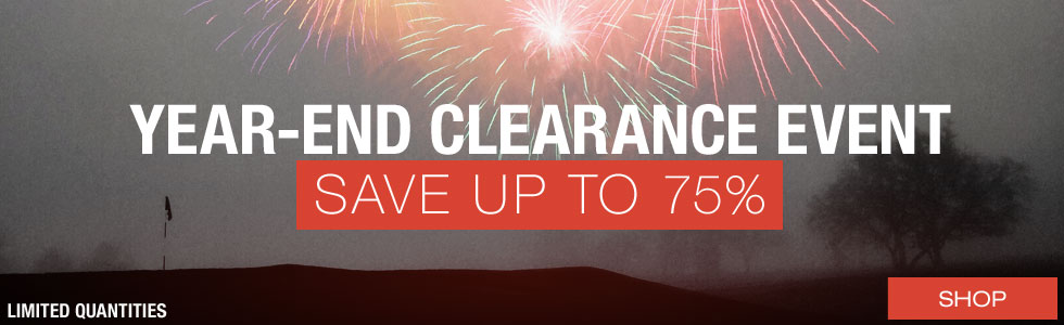 Year-End Clearance Event at Golf Locker