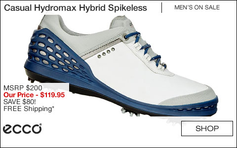 ecco spikeless golf shoes on sale