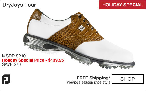 FJ DryJoys Tour Golf Shoes - HOLIDAY SPECIAL