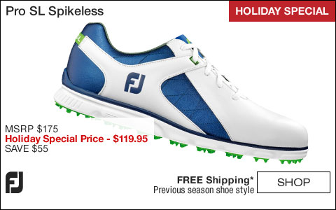 FJ Pro SL Spikeless Golf Shoes - HOLIDAY SPECIAL