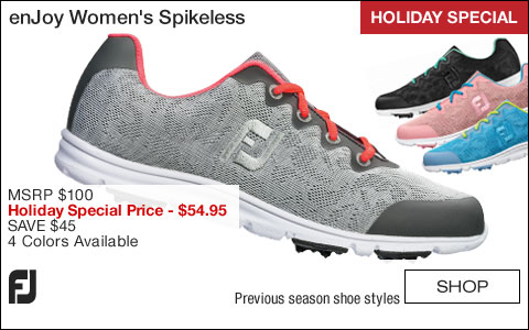 FJ enJoy Women's Spikeless Golf Shoes - CLOSEOUTS - HOLIDAY SPECIAL