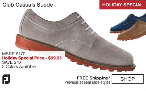 FJ Club Casuals Suede Shoes - HOLIDAY SPECIAL