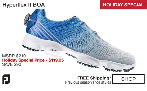 FJ Hyperflex II Golf Shoes with BOA Lacing System - HOLIDAY SPECIAL