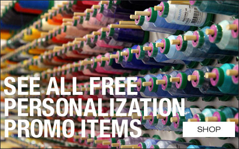 See All Free Personalization Promo Items