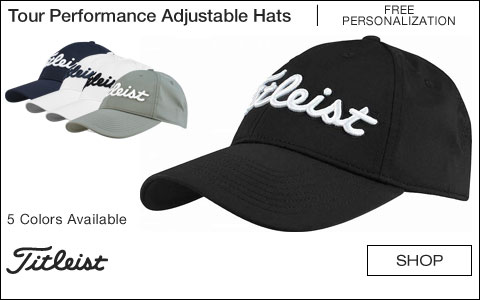 Titleist Tour Performance Adjustable Custom Golf Hats - Free Personalization