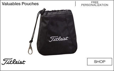 Titleist Valuables Pouches - Free Personalization