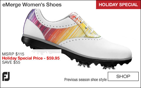 FJ eMerge Women's Golf Shoes - CLOSEOUTS - HOLIDAY SPECIAL