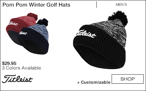 Titleist Pom Pom Winter Golf Hats