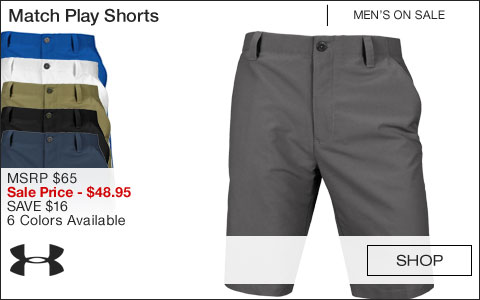 Under Armour Match Play Golf Shorts - ON SALE