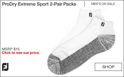 FJ ProDry Extreme Sport Golf Socks 2-Pair Packs - ON SALE