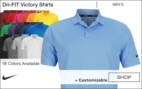 Nike Dri-FIT Victory Golf Shirts