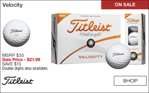 Titleist Velocity Golf Balls - ON SALE