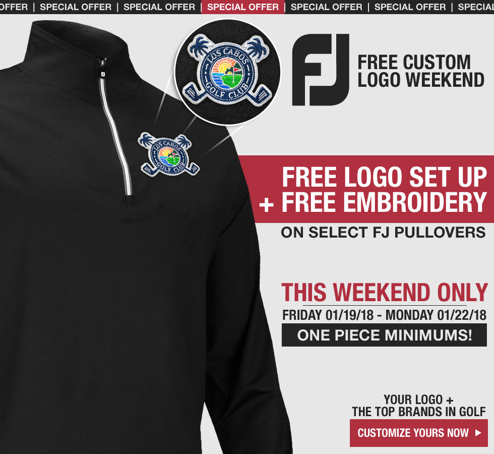 FJ Pullover Free Custom Logo Weekend