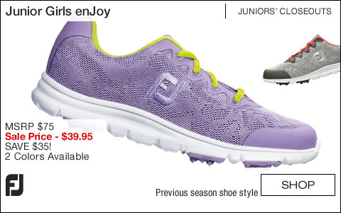 FJ Girl's enJoy Junior Golf Shoes - CLOSEOUTS