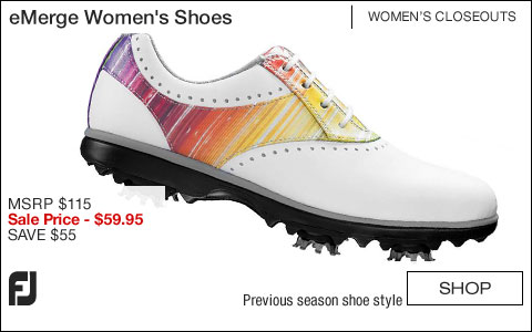 FJ eMerge Women's Golf Shoes - CLOSEOUTS