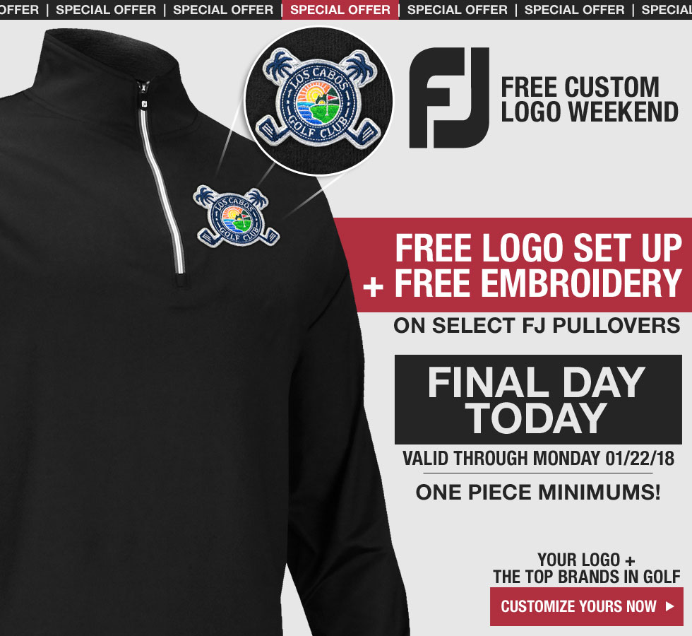 Final Day - FJ Pullover Free Custom Logo Weekend