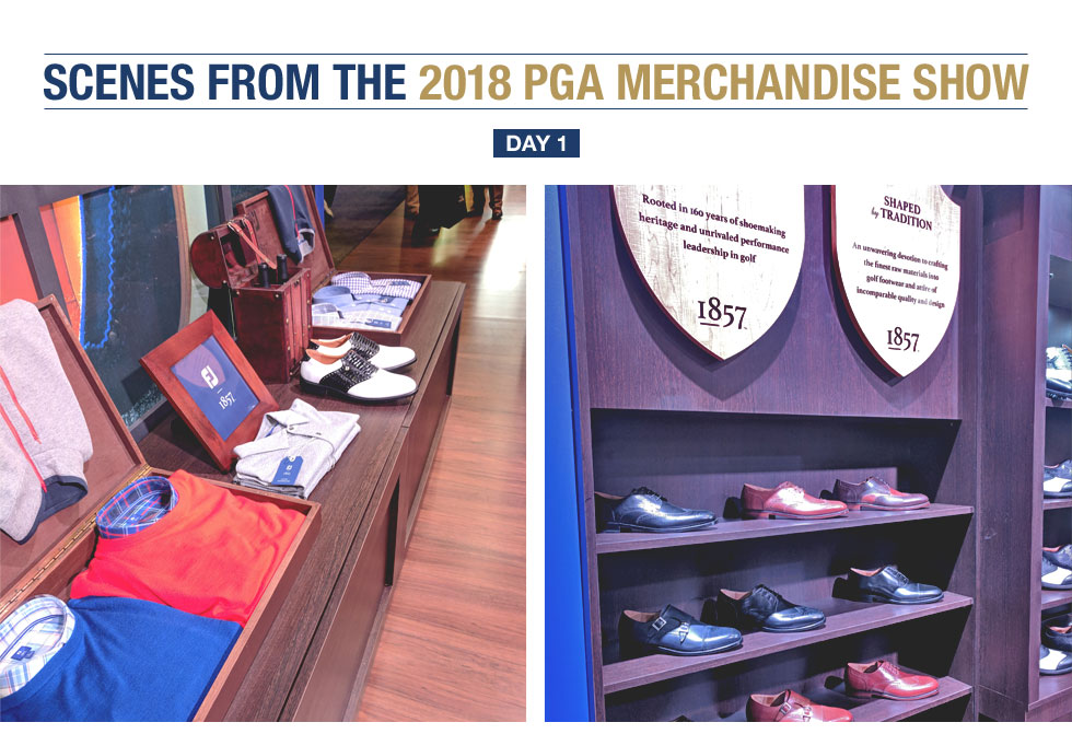 Scenes from Day 1 of the 2018 PGA Merchandise Show