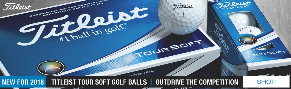 New for 2018 - Titleist Tour Soft Golf Balls