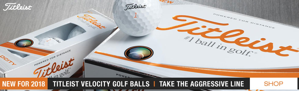 New for 2018 - Titleist Velocity Golf Balls