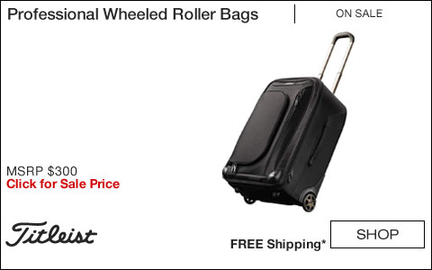 Titleist Professional Wheeled Roller Bags - HOLIDAY SPECIAL