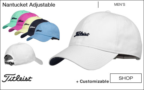 Titleist Nantucket Adjustable Golf Hats