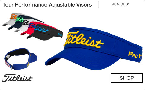 Titleist Tour Performance Adjustable Junior Golf Visors