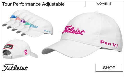 Titleist Tour Performance Adjustable Women's Golf Hats