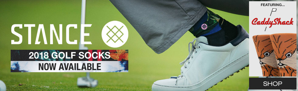 2018 Stance Socks featuring Caddyshack Styles at Golf Locker