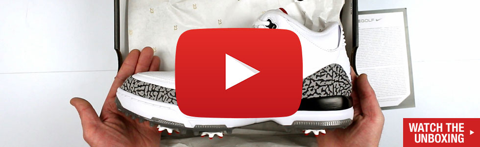 Nike Air Jordan 3 Retro Golf Shoes - Wach our Unboxing Video