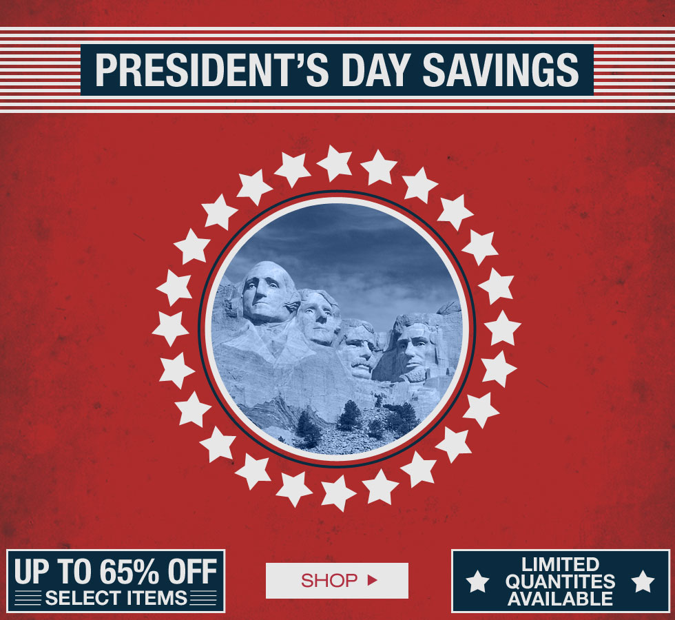 President's Day Savings at Golf Locker