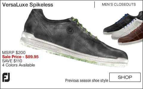 FJ VersaLuxe Spikeless Golf Shoes