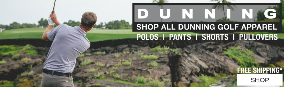 Click here to shop all Dunning Golf Apparel at Golf Locker