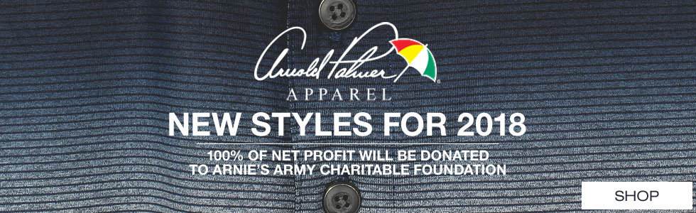 2018 Arnold Palmer Apparel New Arrivals - Free Shipping