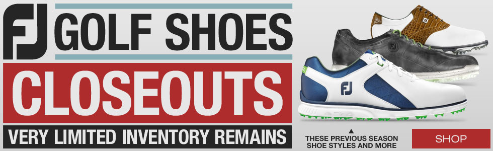 FJ Shoes Closeouts - Last chance to get your size before the new season.