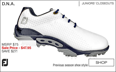 FJ D.N.A. Junior Golf Shoes - CLOSEOUTS