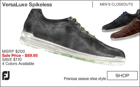 FJ VersaLuxe Spikeless Golf Shoes