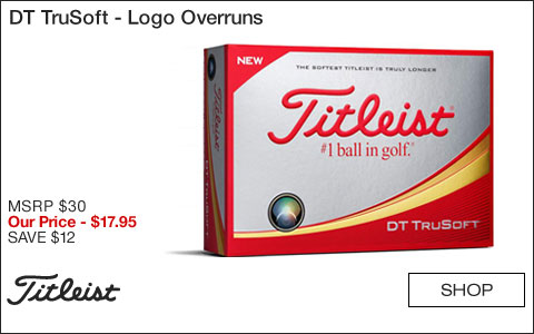 Titleist DT TruSoft Golf Balls - Logo Overruns