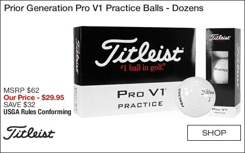 Titleist Prior Generation Pro V1 Practice Golf Balls Dozens