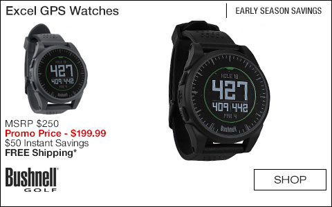 Bushnell Excel GPS Golf Watches - ON SALE