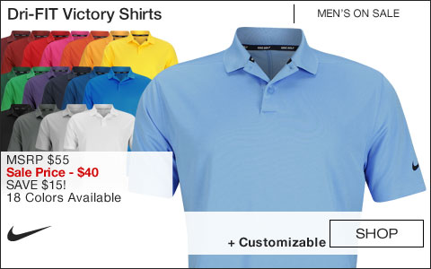 Nike Dri-FIT Victory Golf Shirts - ON SALE