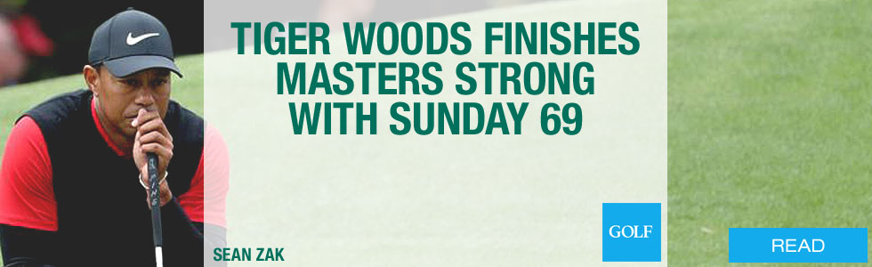 Golf.com - Tiger Woods finishes Masters strong with Sunday 69