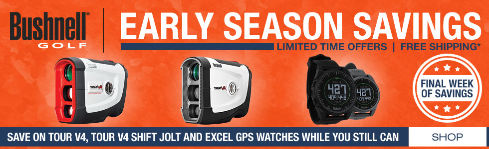 Bushnell Early Season Savings at Golf Locker