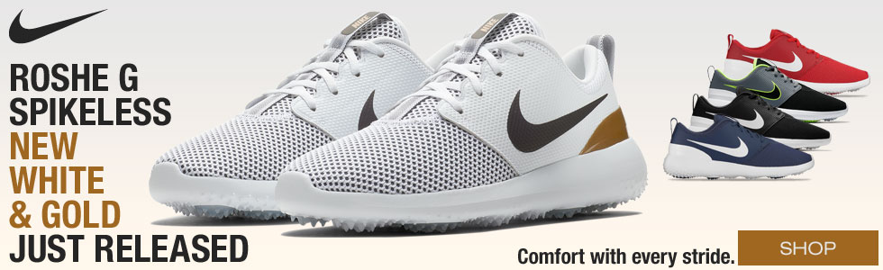 Nike Roshe G Spikeless Golf Shoes - New Color Just Added