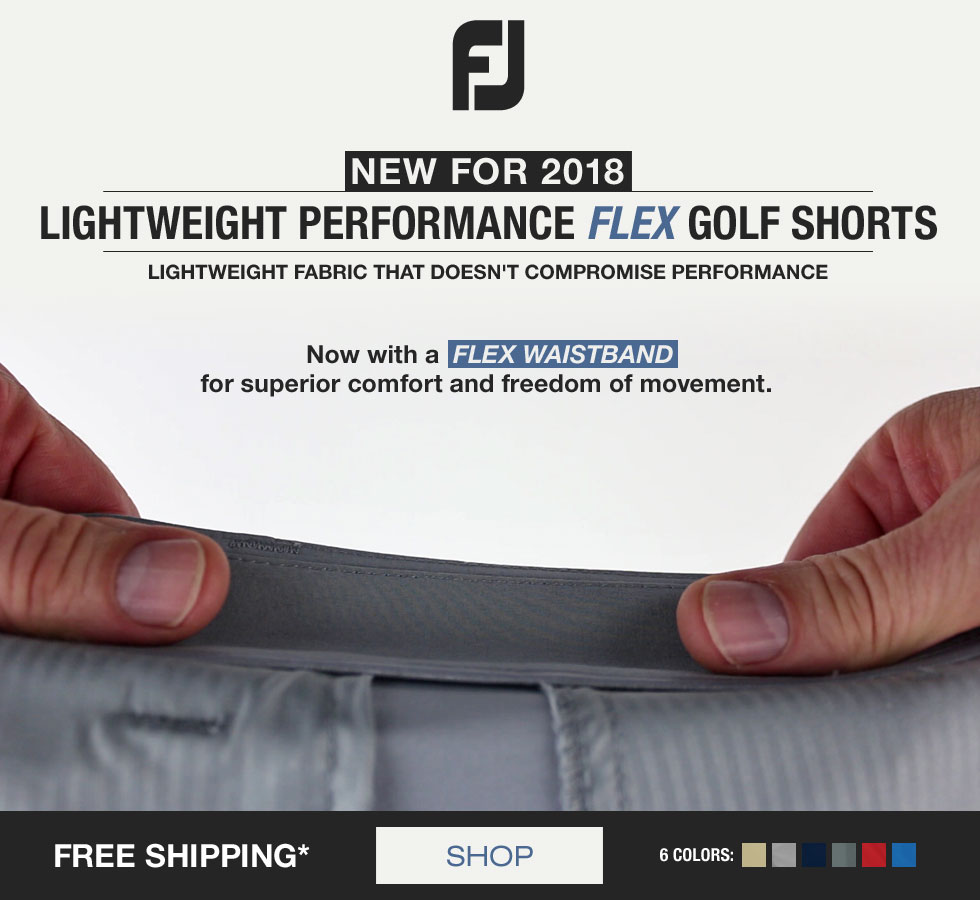 FJ Lightweight Performance Flex Golf Shorts