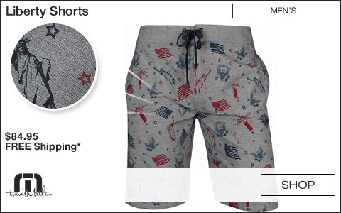 Travis Mathew Liberty Golf Shorts