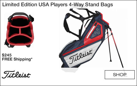 Titleist Limited Edition USA Players 4-Way Stand Golf Bags