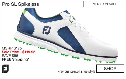 FJ Pro SL Spikeless Golf Shoes - ON SALE