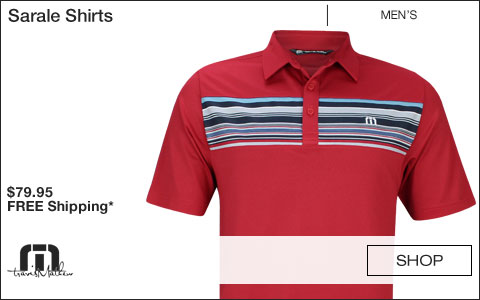 Travis Mathew Sarale Golf Shirts